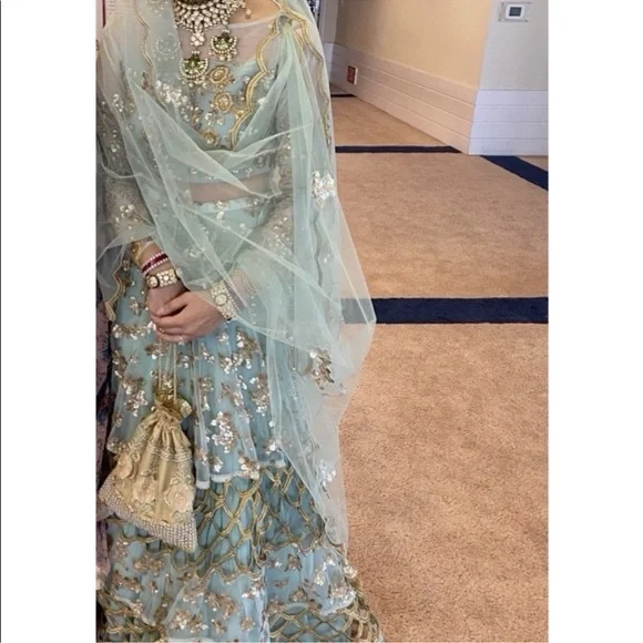 INDIAN PARTY LEHENGA - Picture 2 of 13